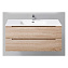 Тумба под раковину BelBagno Etna ETNA-1000-2C-SO-WO-P 100 Rovere Bianco