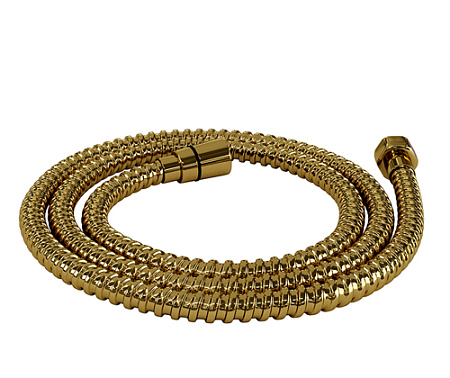 Душевой шланг WasserKRAFT A197 150 см глянцевое золото