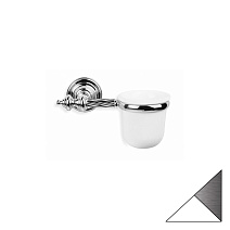 Стакан Stil Haus Giunone G10(03) хром/белый Стакан Stil Haus Giunone G10(03) хром/белый