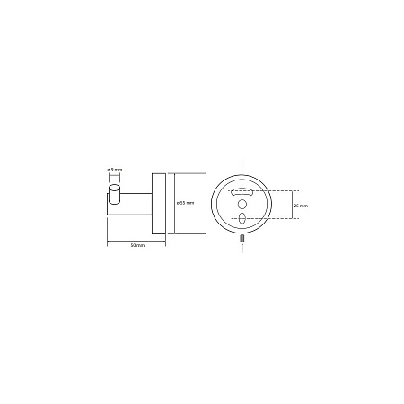 Крючок Bemeta White 104106034 белый