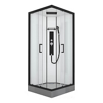 Душевая кабина Black & White Galaxy G8002 90х90 см