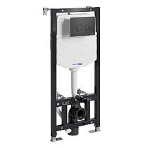 Система инсталляции WasserKRAFT Aller 10TLT.010.ME.MB01 для унитазов, черный матовый