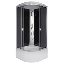 Душевая кабина Niagara Eco E100/40/TN 100x100x215 стекло тонированное/профиль серебро