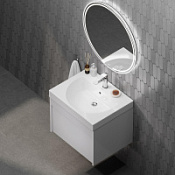 Мебель для ванной Kerama Marazzi Modula MO.70.1+1\WHT 70 1 ящик, белый глянцевый Мебель для ванной Kerama Marazzi Modula MO.70.1+1\WHT 70 1 ящик, белый глянцевый