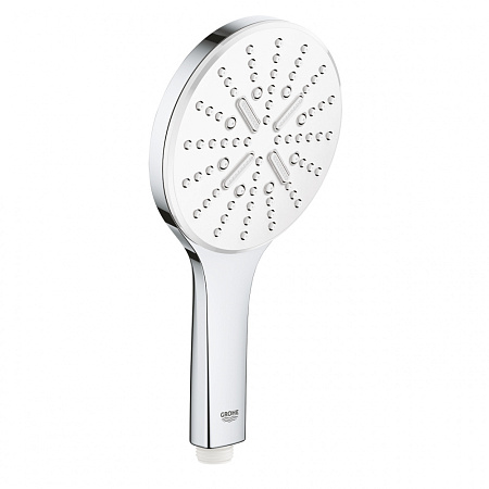 Душевая лейка Grohe Rainshower SmartActive 130 26574LS0 белая луна