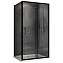 Душевой уголок ABBER Schwarzer Diamant AG30120B5-S50B5 прозрачное/черный