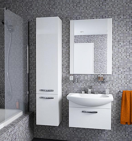 Тумба с раковиной Aquaton Ария 1A134001AA010 65 белый