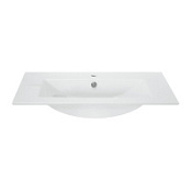 Раковина Sanita Luxe QUADRO QDR90SLWB01 90 белый Раковина Sanita Luxe QUADRO QDR90SLWB01 90 белый