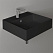 Раковина подвесная Simas Agile AG51 nero matt*1 51x46 черный матовый