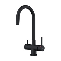Смеситель Omoikiri Akita-GB 4994354 для кухонной мойки, графит