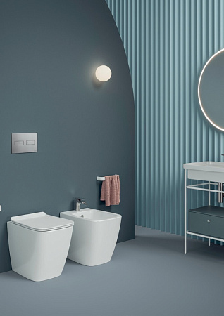 Кнопка смыва ArtCeram Inox 710.000.BS сталь матовая 