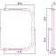 Полотенцесушитель водяной Сунержа П-образный 2П 00-0004-6040 60x40 хром - фото 5