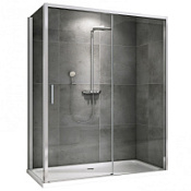 Душевой уголок ABBER Komfort AG93140-S92 140x90x200 прозрачное/хром