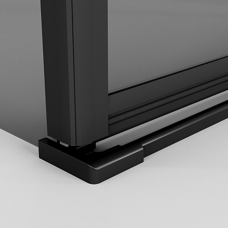 Душевой уголок Niagara Nova NG-2831-34BLACK 90x90x195 стекло тонированное/профиль черный матовый