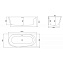 Акриловая ванна BelBagno BB410-1500-780-R 150x78 белый - фото 2