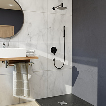 Душевой комплект RGW Shower Panels 21140852-04 черный Душевой комплект RGW Shower Panels 21140852-04 черный