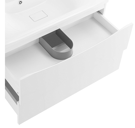 Тумба с раковиной BelBagno Marino MARINO-1000-2C-SO-BO-P 100 bianco opaco