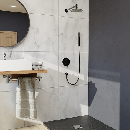 Душевой комплект RGW Shower Panels 21140852-04 черный
