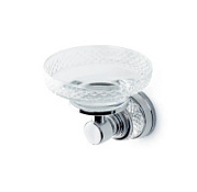 Мыльница Boheme Aura 10243-CR настенная, хром