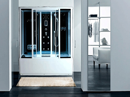 Душевой бокс Timo Standart T-1170 170x88x220 тонированное стекло/хром