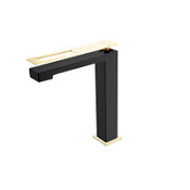 Смеситель Boheme Q 142-CRB для раковины, хром/черный