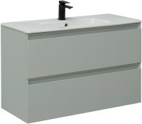 Тумба с раковиной Allen Brau Eclipse 1.E1003.PWM 100 папирус матовый