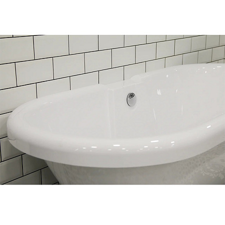 Акриловая ванна Radomir Леонесса 1-01-2-0-9-138 175х80 на ножках "лилия" Chrome