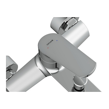 Смеситель Cersanit Flavis 63035 для ванны с душем, хром