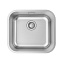 Мойка кухонная IDDIS Mate MAT49S0i77 49х44 хром - фото 1