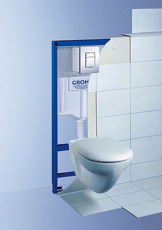 Система инсталляции для унитазов Grohe Rapid SL 38811000 3 в 1 с кнопкой смыва