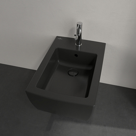Биде подвесное Villeroy & Boch Memento Plus 443300S5 черное дерево