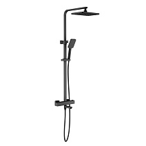 Душевая стойка Timo Tetra-Thermo SX-0169/03 с термостатом, черный