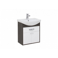 Тумба с раковиной Aquanet Грейс 00198374 60 дуб кантенбери, 1 ящик, 2 дверцы