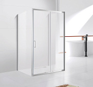 Душевой уголок Cezares Molveno MOLVENO-AH-12-150/90-P-Cr 150x90x195 стекло рифленое/профиль хром