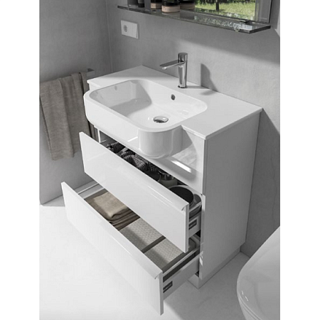 Мебель для ванной Berloni Bagno Plana PNBTK11T/1417/1 Hole  80 бежевый