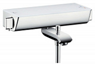 Термостат Hansgrohe Ecostat Select 13141400 для ванны с душем, белый/хром Термостат Hansgrohe Ecostat Select 13141400 для ванны с душем, белый/хром