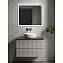 Мебель для ванной со столешницей Sancos Snob R 80 SNR80CE+TT80A1 Beige Soft/Black Sky