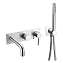 Смеситель Boheme Uno 464-3-CR для ванны с душем, хром