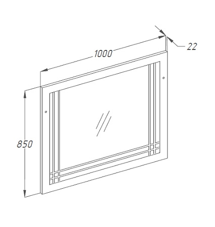 Мебель для ванной Opadiris Сакура Z0000010274 100 светлый орех