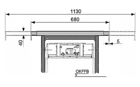Комплект крепления для инсталляций Tece TECEprofil 9380013 для монтажа к стенам