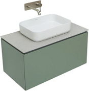 Тумба под раковину Allen Brau Infinity 1.21002.CGM 84.2 олива матовый