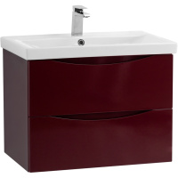 Тумба с раковиной BelBagno Marino-Cer MARINO-CER-700-2C-SO-BRDL-P 70 bordo lucido