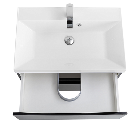 Тумба под раковину BelBagno Marino MARINO-700-2C-SO-NL-P 70 nero lucido