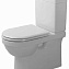 Унитаз-компакт Duravit Happy D 0172090000 боковой подвод - фото 1