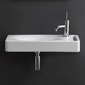 Раковина Scarabeo Hung 1511 60х22 белый