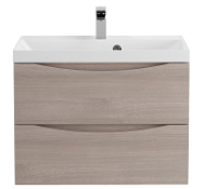 Тумба под раковину BelBagno Marino MARINO-600-2C-SO-RG-P 60 rovere grigio