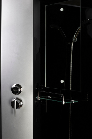 Душевая кабина Niagara Classic NG-2508-14 90x90x215 стекло тонированное/профиль серебро