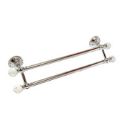 Полотенцедержатель Migliore Cristalia 16812 двойной L60 хром/swarovski