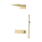 Душевой комплект Boheme Fusion 130-MG для душа, золото матовое