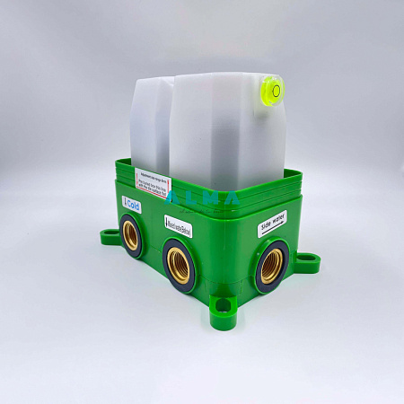 Душевой комплект ALMAes Weber TVZ-0808 черный